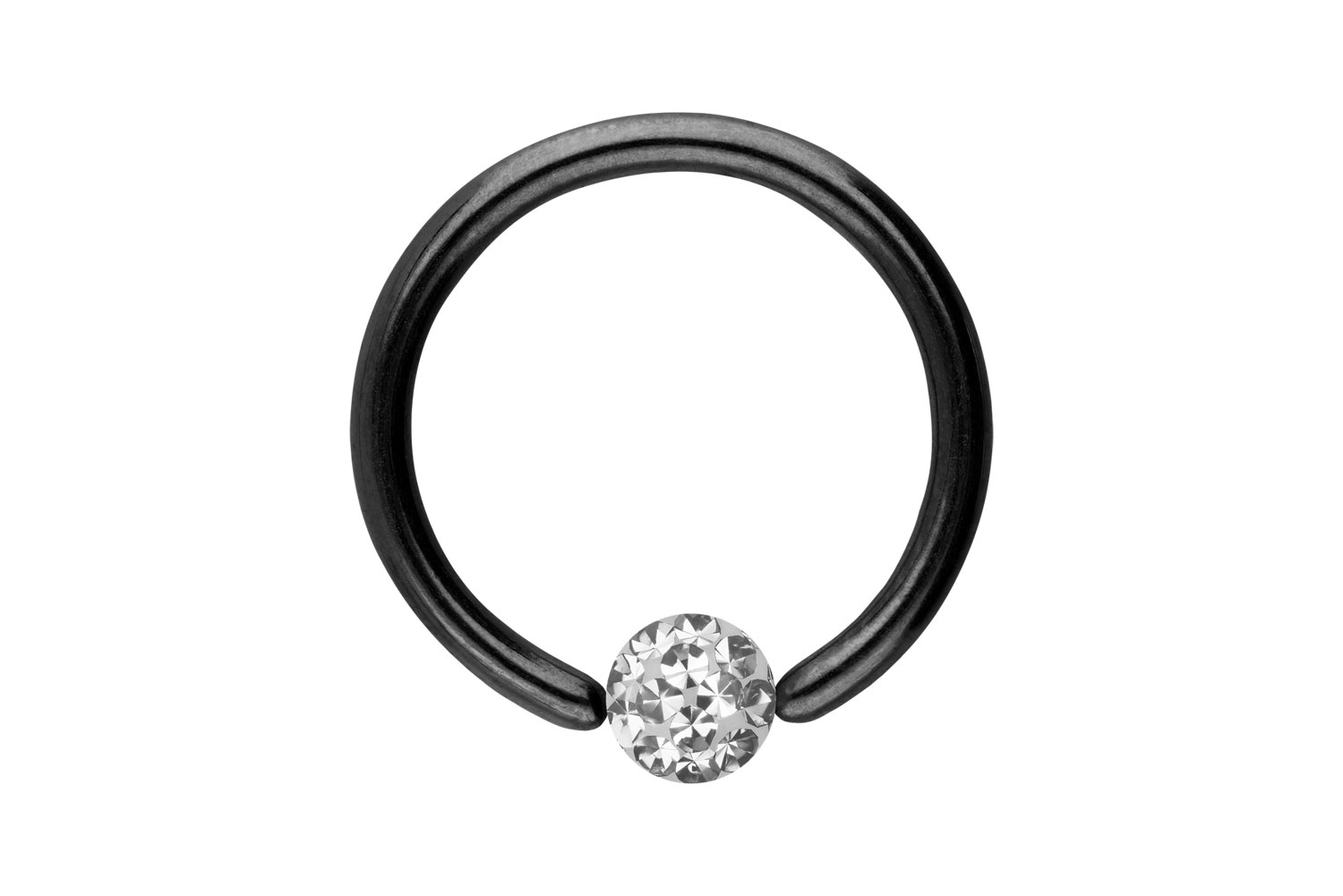 Chirurgenstahl Klemmkugelring Piercing EPOXY-KUGEL